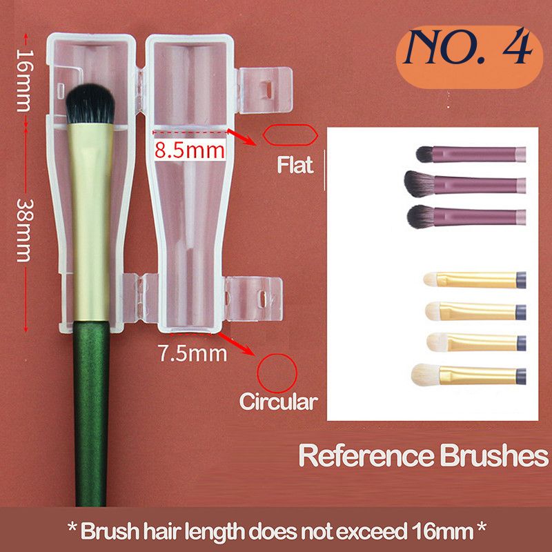 Portable Makeup Brush Dust Protection Cover