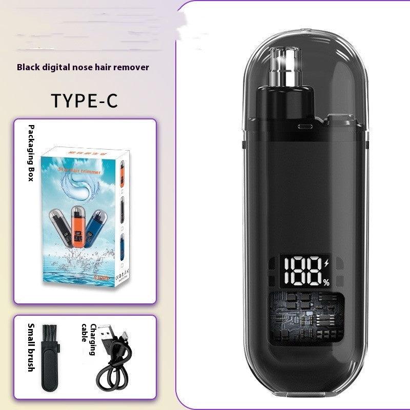 Rechargeable Multifunctional Unisex Nose Hair Trimmer