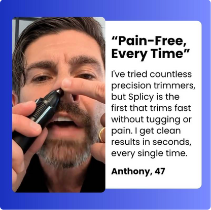 Rechargeable Multifunctional Unisex Nose Hair Trimmer